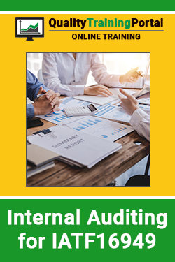 IATF 16949 Internal Auditor Training Online