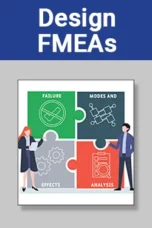 Design FMEAs Training course image – Core Tools and Risk Management for Quality and Manufacturing Teams
