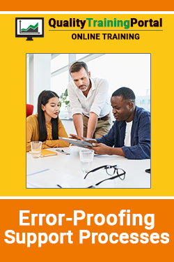 Error-Proofing Training