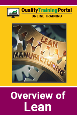 Overview of Lean Manufacturing Training