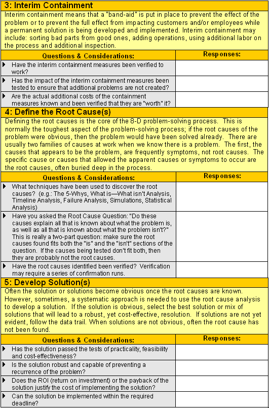 8D Worksheet  Page 2