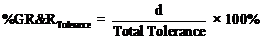 R&R Analysis for Attribute Measurements Calculate %GR&RTolerance